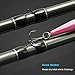 PLUSINNO Portable Two-Piece Spinning Rod Graphite Medium Fast Action 7' Spinning Fishing Rod and Reel Combo