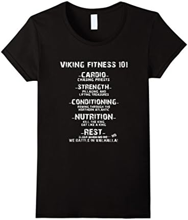 Women's Viking Fitness 101 Shirt Medium Black