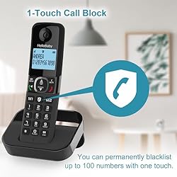 Hellobaby HB2688-1 DECT 6.0 Cordless Phone with