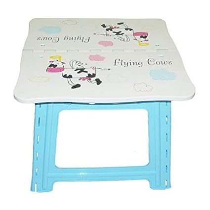 Plastic Foldable Table-Blue by Muren