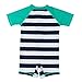 Kids Boy Girl Swimsuit One Piece Surfing Suits Beach Swimwear Rash Guard, Green , 6 -12 months