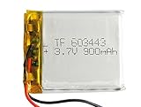 Ofeely 3.7V 900mAh 603443 Lithium Polymer Battery Li-Po Rechargeable li ion Battery For Mp3 MP4 MP5 GPS