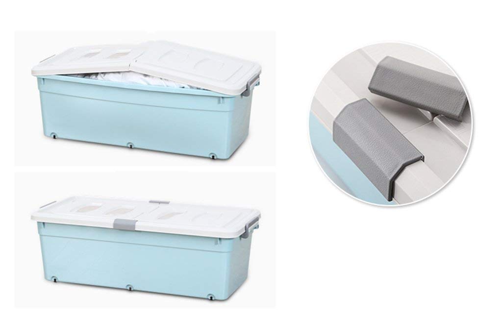 Portable Storage Organizer Boxes Flat Storage Box Bedroom Under