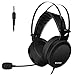 Lightweight PS4 Xbox One Gaming Headset Stereo with Microphone Mute 3.5mm Wired Over Ear Computer Headphones Volume Control Flexible Headband for PC, Laptop, Tablet, Mac, Chat, Video Conference -Black