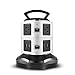 TNP Power Strip with USB Surge Protector - 6 AC Outlet + 4 USB Port Charger Charging Station Power Supply Adapter Multi Socket Plug Powerstrips Bar Stand Tower, Individual Switch, 6FT Extension Cord