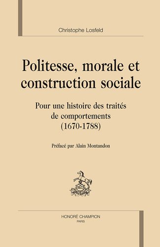 Politesse, morale et construction sociale