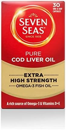 (12 PACK) - Seven Seas Cod Liver Oil Capsules - Extra High Strength | 60s | 12 PACK - SUPER SAVER - SAVE MONEY