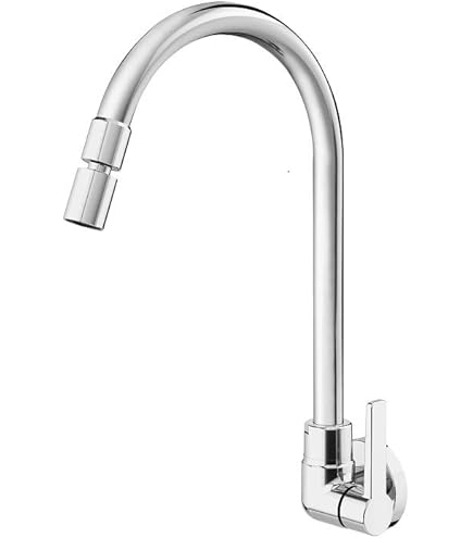 Docol Torneira para Cozinha de Parede Bica Alta Doc Preto - Cod