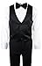 Black n Bianco Boys Infant and Toddlers Black Tuxedo Size 2T