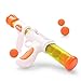 WishaLife Deluxe Creative Shooting Gun Toy Ball Shooter Blaster Gun Foam Shooter Battle Ball Gun Atomic Pump Action Shooter Air Power Popper Gun Air Shot Soft Foam Bullet Gun Children Toy Gun