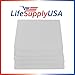 LifeSupplyUSA Aftermarket Replacement (5-Pack) Pre-Filter Pads Compatible Replacement for IQAir PF40