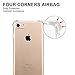Topist iPhone 7 Case, Slim Crystal Clear Anti-Shock Soft TPU Protective Case with Electroplate Frame for iPhone 7, Scratch Resistant (Clear)