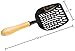 Cat Litter Scoop Large Jumbo Sifter with Deep Shovel Non Stick Plated Solid Oak Wood Handle