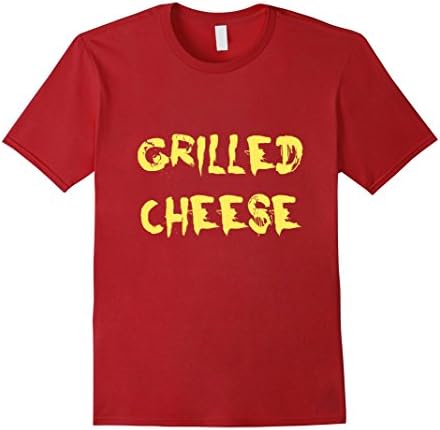 Men's Grilled Cheese T Shirt 3XL Cranberry
