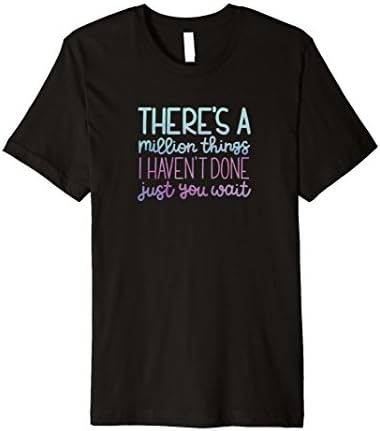 Mens Just You Wait ~ Hamilton Tee ~ T-Shirt Large Black