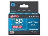 1/4" T50 Stainless Steel Staples 504SS1