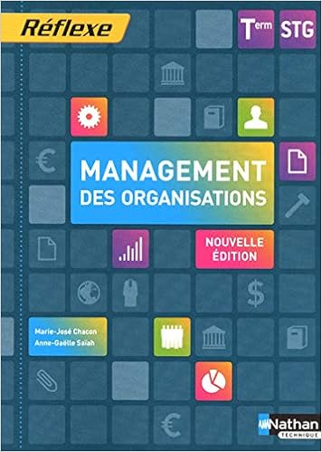 Amazon Fr Management Des Organisations Tle Stg Chacon Marie Jose Saiah Anne Gaelle Livres