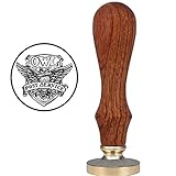 Stamp for Owl Badge Wax Seal Stamp Retro Stamp Maker Great Gift for Birthday Christmas Themed Party (Hgw)