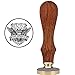 VSECUON Stamp for Harry Potter Hedwig Owl Post Service Badge Wax Seal Stamp Creative Mysterious Retro Stamp Maker Great for Gift HP Fans Birthday Christmas Hogwarts Themed Party (Hedwig)