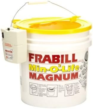 aerated minnow bucket