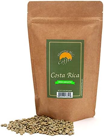 5 Pounds Costa Rica Green Unroasted Coffee Beans