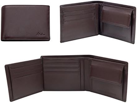Alankara RFID Blocking Wallet Mens Wallet - Genuine Leather Wallet Mens with RFID Card Protector RFID Mens Wallets - RFID Card Holder Wallets Mens RFID Wallets