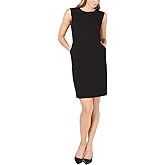 Anne Klein Womens Crepe Sheath Dress
