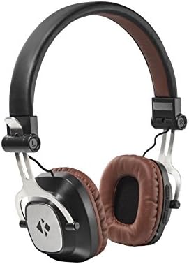 Kinbashi Noise Cancelling Bluetooth Kids Headphones, Foldable Design, Brown