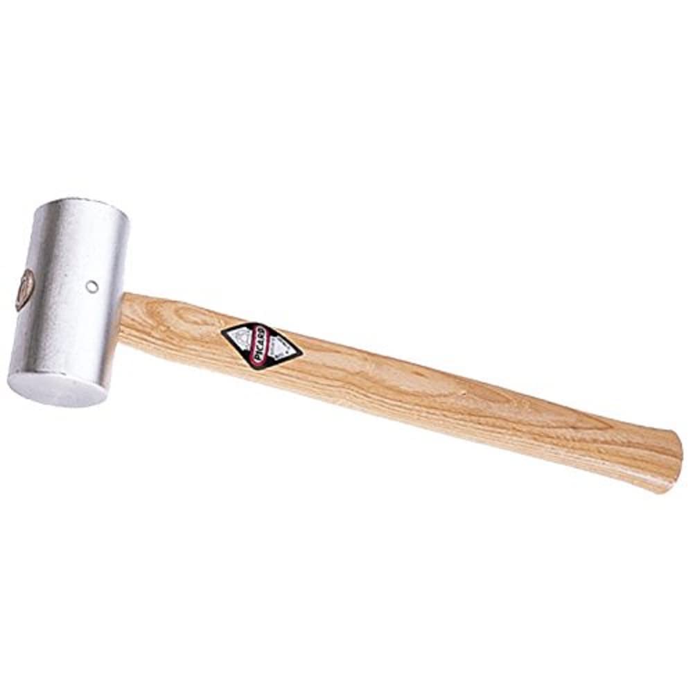Picard 0033501-1500 140 x 70 mm with Handle of Ash Aluminium Hammer - Brown/Silver