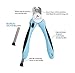 Adyah Professional Dog Nail Clippers with Safety Guard – Pet Toenail Trimmers with Non-Slip Grip – Safe Home Grooming Kit for Small, Medium and Large Canines