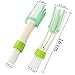 JANYUN Natural Boar Hair Detail Brush (Set of 6), Auto Detailing Brush Set Cleaning Weels, Interior, Exterior, Leather 2 pcs Automotive Air Conditioner Cleaner Brush