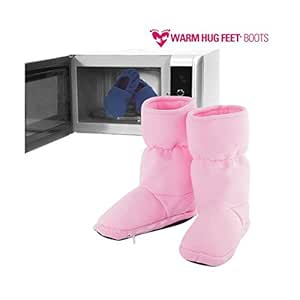 Par de botas función calefactora por microondas - Pantuflas Talla ...