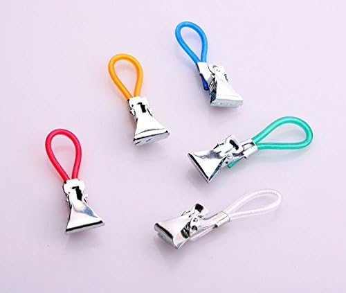 Kitchen Towell Cloth Hanging Clips Multi-color 15 Piece Set