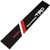 Demupai Front Windshield Banner Decal Vinyl Car Stickers for Toyota TRD Racing Development (Black Background)