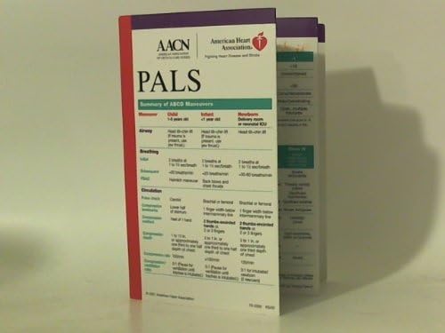 PALS (Pediatric Advanced Life Support) Pamphlet – 2001