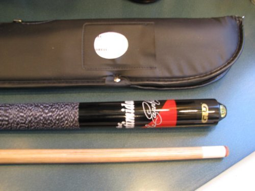 NASCAR Dale Earnhardt Sr Intimidator Pool Cue Stick and Case Combo Two Piece Ramin Hardwood With Soft Vinyl Case