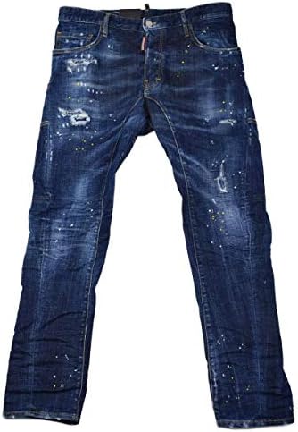 Amazon ディースクエアード Dsquared2yellow Ripped Spots Wash Tidy Biker Jean ダメージ ペイント加工 タイディ バイカー ジーンズ S71lb0625 S 470 52サイズ 並行輸入品 ジーンズ 通販