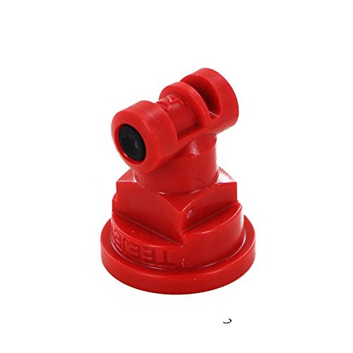 Pack of 12 - Turbo TeeJet TT11004-VP Wide Angle Flat Fan Spray Nozzle - Visiflo - 110 - 0.4 GPM - Red