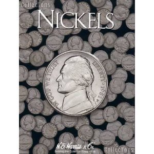 HARRIS BLANK NICKELS COLLECTION COIN FOLDER #2682