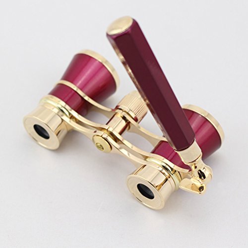 LEORX Premium Quality Opera Theater Horse Racing 3X Glasses Binocular Telescope