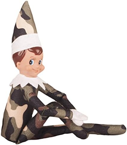 Hot New Christmas Day Kids toys elf on the shelf Camouflage Boy