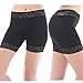 Yulee Women's Sexy Lace Thin Stretch Short Leggings 2 Pack Boxer Briefs