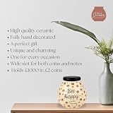 Pot Of Dreams Box Bumble Bee Money Pot Ceramic Piggy Bank Home Decor view 3