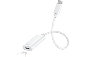 Mixfly Lightning Female to USB C Male Adapter for iPhone 15/15 Pro/15 Pro Max/15 Plus,for Samsung,Support Charging&Data Transfer,Type C Charger Connector Cable,Not for Audio/OTG