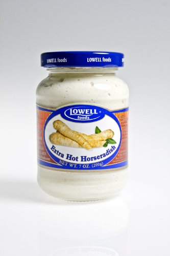 Lowell Foods Extra Hot Horseradish, 7.0500-Ounce (Pack of 6)