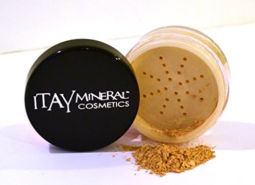 Natural Mineral Makeup Loose Powder Foundation "Mf3 9 Gram for Fair Light Pink Undertone Skin By Itay Mineral