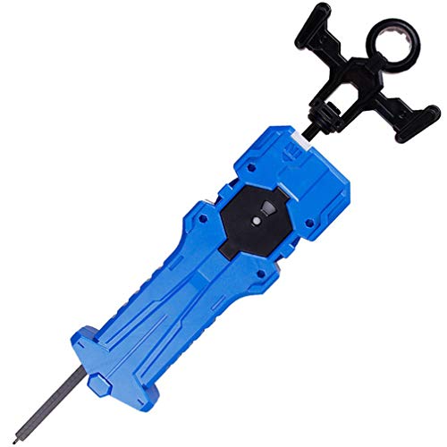 Bey Blade Battle Burst Launcher Grip Evolution Turbo Supergrip B-70 Sword Launcher Strong Right Spining Top Toys Accessories for Prime(Blue)