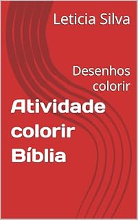 Livro Atividade colorir Bíblia : Desenhos colorir
