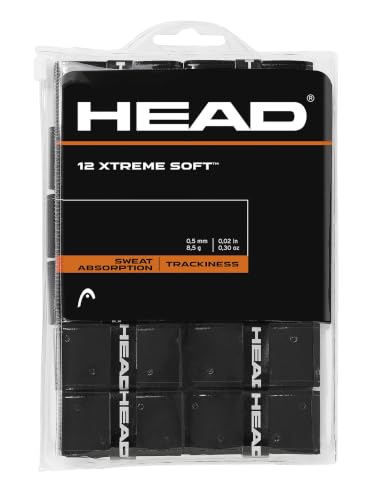 HEAD Xtreme Soft Overgrip 12 Pack (Black)