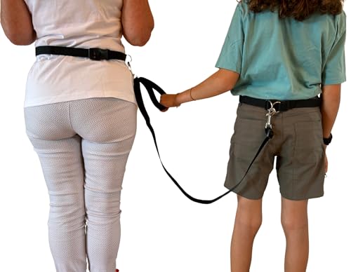 2Gether belts, the new way to stay together. Child walking waist harness.